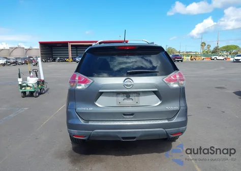 2016 Nissan Rogue Sv из США, поврежденный, VIN 5N1AT2MV3GC815567